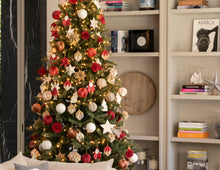 Cargar imagen en el visor de la galería, ESFERA NOCHEBUENA, JUEGO DE 6 PZ