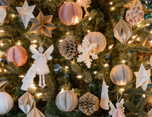 Cargar imagen en el visor de la galería, ESFERA NOCHEBUENA, JUEGO DE 6 PZ