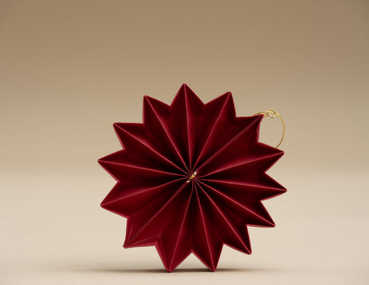 Esferas estrella acordeón, set de 3