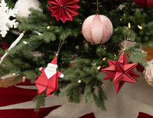 Cargar imagen en el visor de la galería, ESFERA FIGURA SANTA, JUEGO DE 6 PZ
