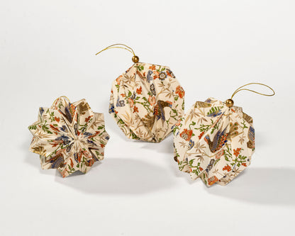 Esferas rombos, set de 3