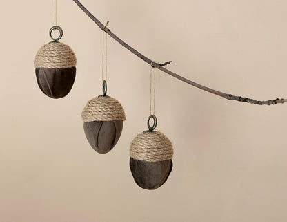 Esferas bellota, set de 3