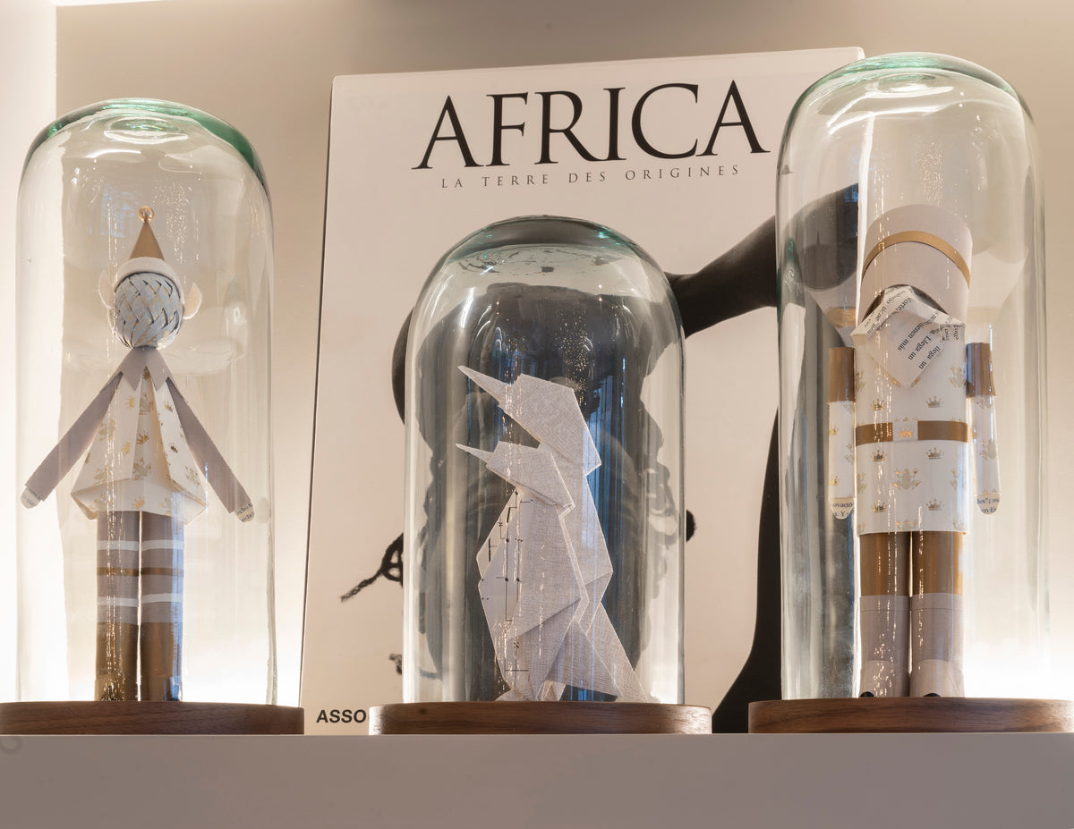 Cascanueces de origami en capelo · foto 9