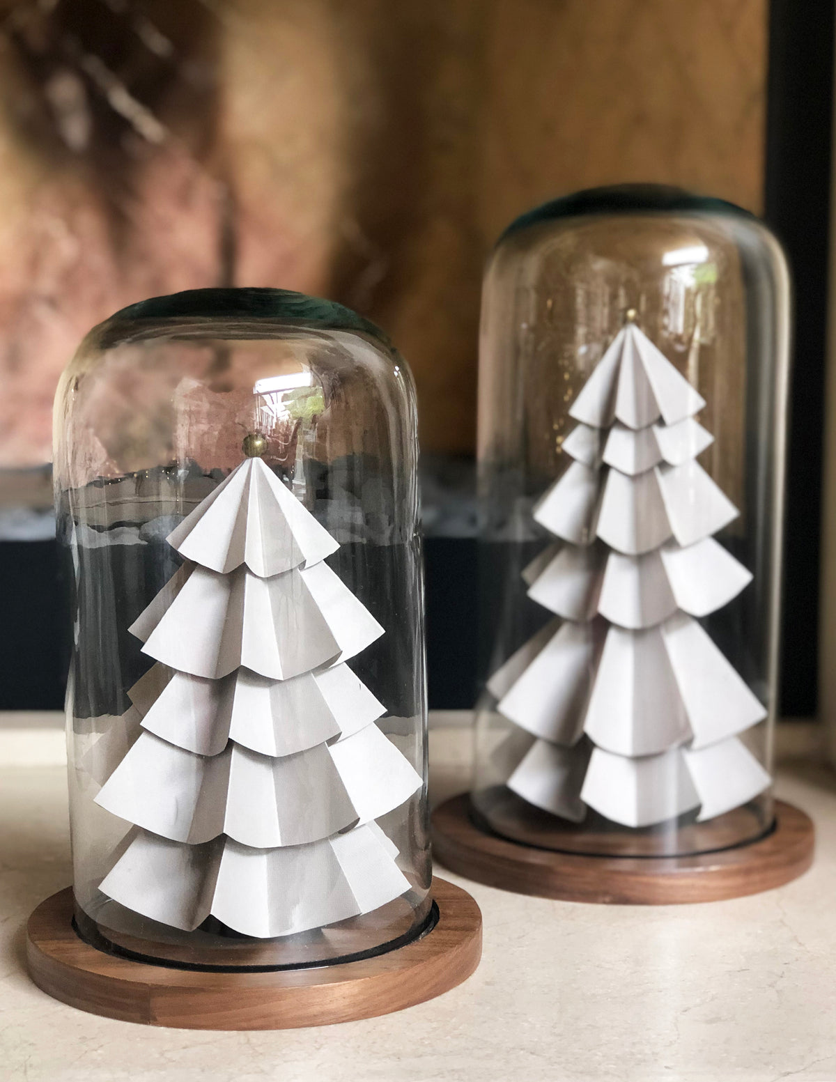 Árboles de origami en capelo, set de 2 · foto 9