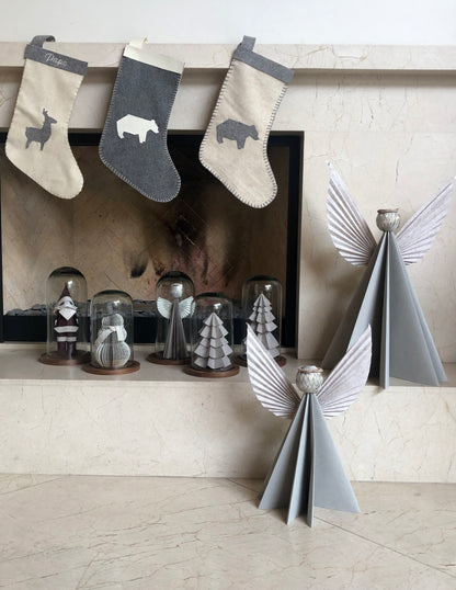 Ángel de origami en capelo · foto 8