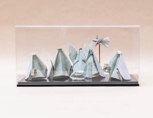 Nacimiento de origami