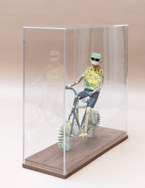 Ciclista de origami