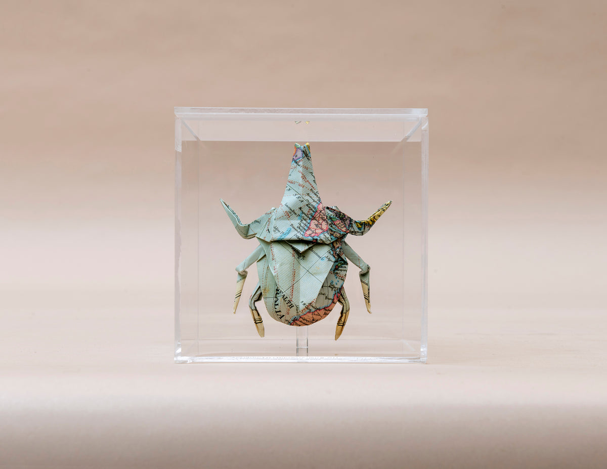 Escarabajo de origami